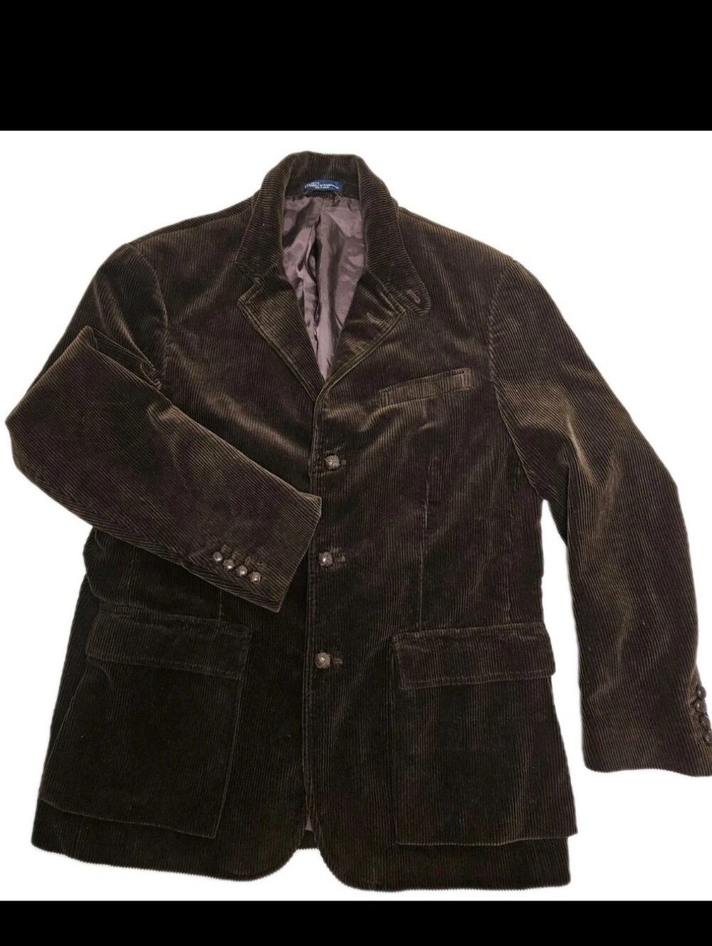 Ralph Lauren Brown Corduroy Sport Coat